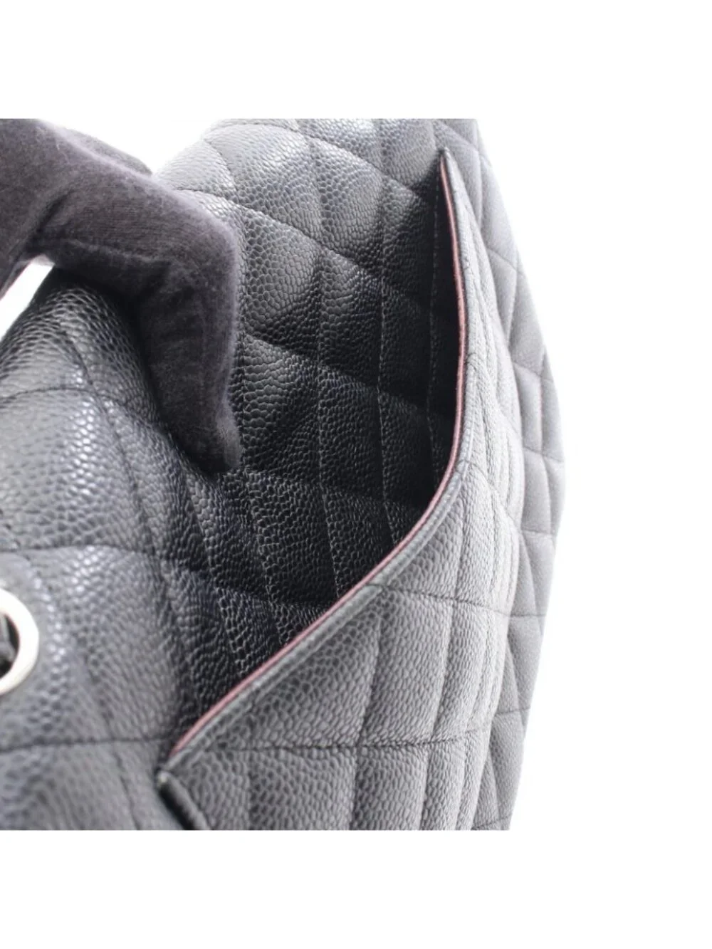 Chanel Shoulder Bag Maxi Quilted 30 Classic Large Double Flap Black Caviar